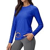 Cavva Thermal Shirts for Women Long Sleeve Lightweight Tops Base Layer Soft Fleece Crew Neck Underwear Cold Weather