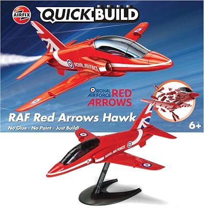 Airfix J6018 Red Arrows Hawk Model Kit Kids 6+ No Glue