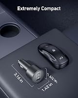 Anker 167.5W Max 3-Port Car Charger USB-C USB-A Cable Included view 6