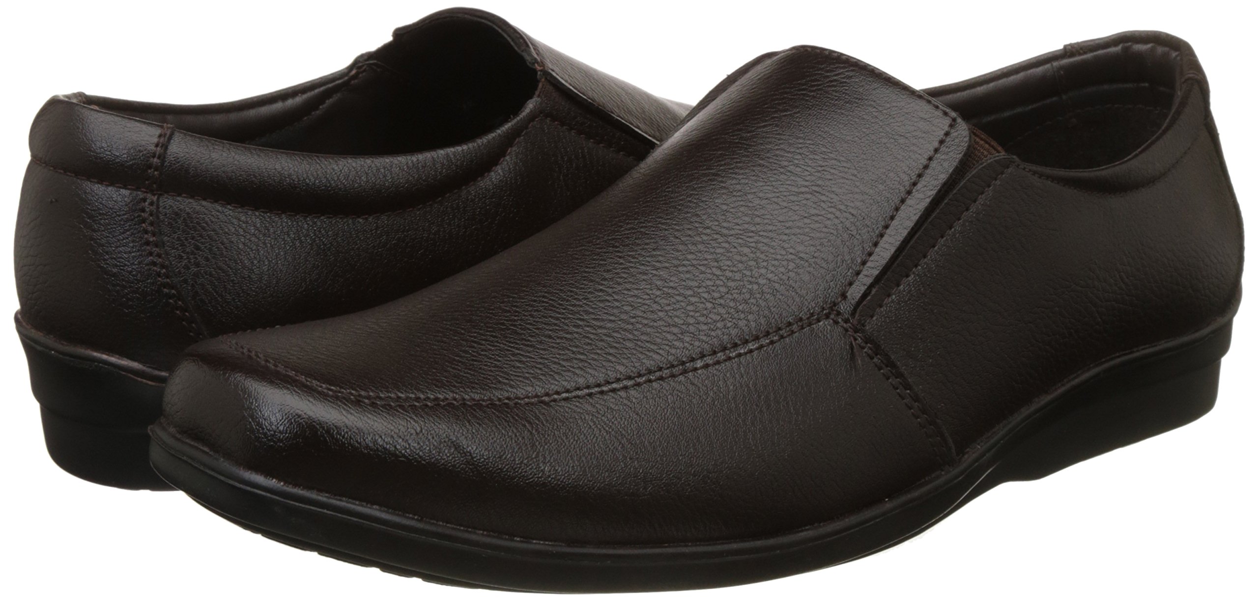 BATA Men's Edgar Black Formal Shoes 