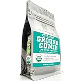 Spice Profile Organic Cumin Powder | 4 oz | Lab Tested | Made from Authentic Jeera Seeds | Warm, Earthy Flavor for Curries, Rice, Tacos &amp; Spice Blends