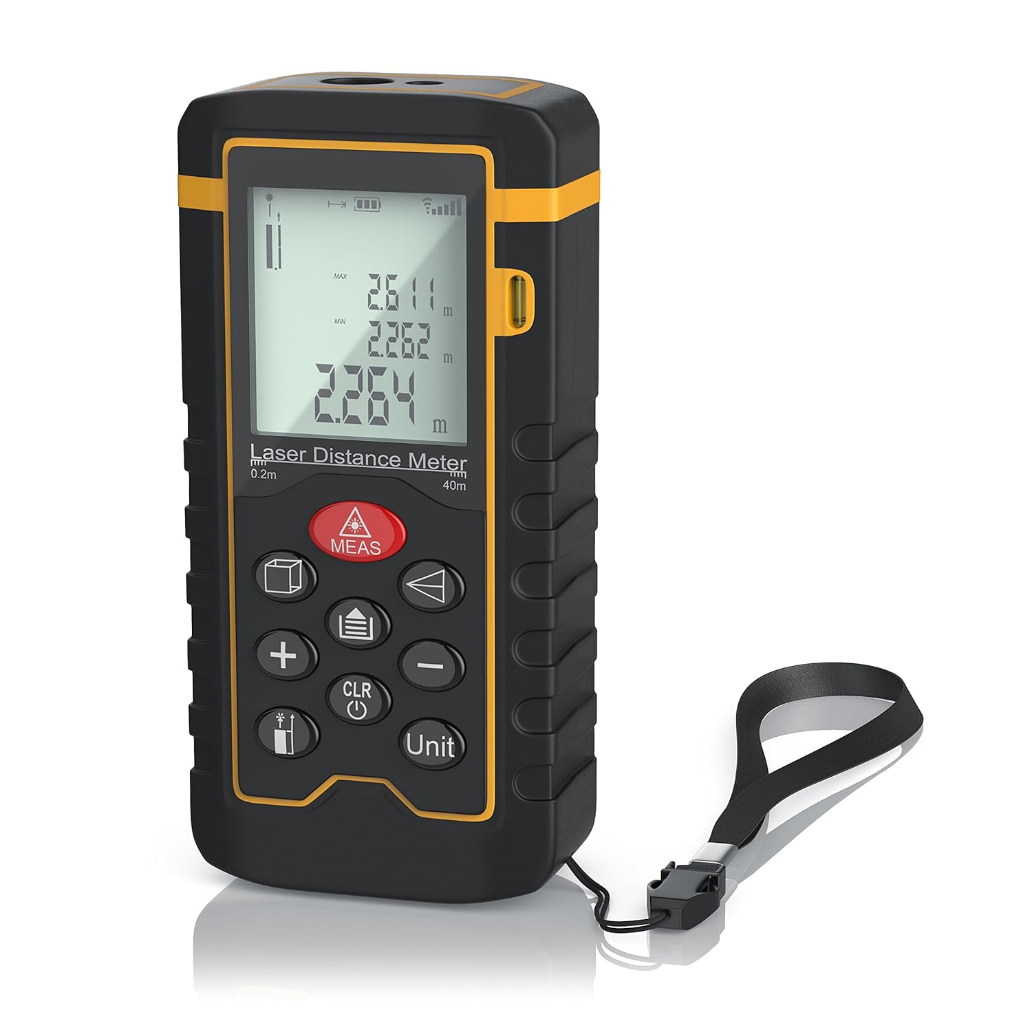 Brandson Digital Distance Meter Laser Rangefinder Laser Distance Measuring Device Up to