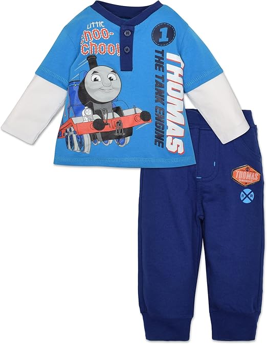 Thomas The Tank Engine Long Sleeve Shirt and Pants Set Baby