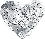 LJAPPLIED 400 Pcs Easy Fix Washers 35mm Galvanised Steel Insulation Backer