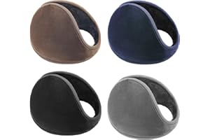 TOBEHIGHER Ear Muffs for Winter Women - 4 Pack EarMuffs Winter Outdoor Sports Snowboarding Windproof EarMuffs Unisex