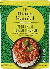 Maya Kaimal Organic Tikka Masala Vegetable Curry Meal, 10 OZ | Organic, Ready to Eat