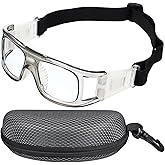 PATIKIL Adjustable Professional Sports Goggles, Unisex Safety Glasses Outdoor Sports Protective Eyewear