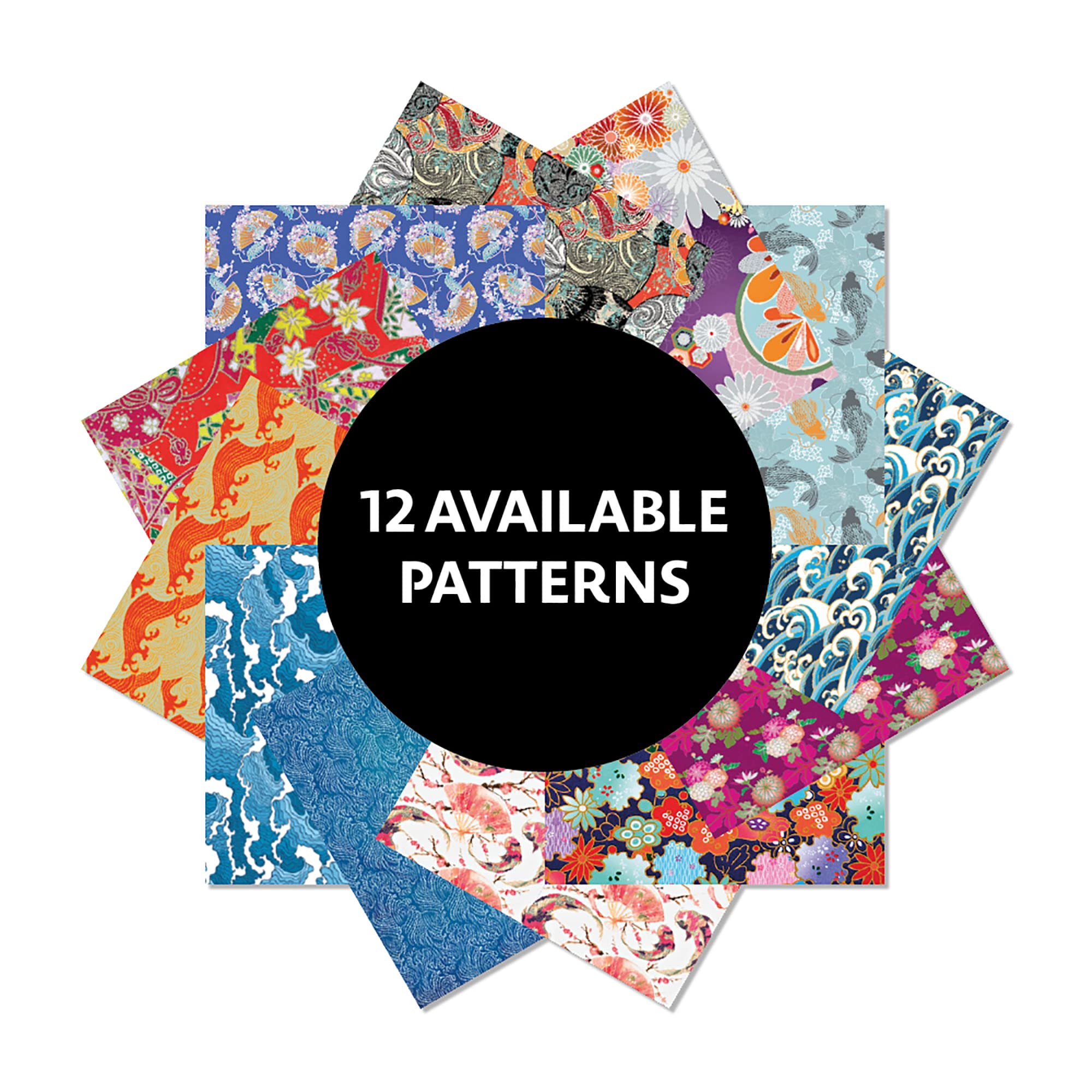 Origami Paper 500 sheets Chiyogami Patterns 6