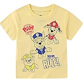 Paw Patrol Nickelodeon Boys Short Sleeve T-Shirt for Toddler and Big Kids