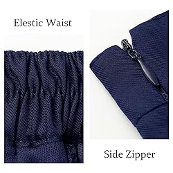 Girls Pleated Mini Skirt High Waist Uniform Skorts