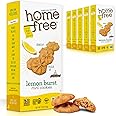 Homefree Mini Lemon Burst Cookies, Gluten Free, Nut Free, Vegan, School Safe and Allergy Friendly Snacks, 5 Oz Box (Pack of 6), Made In USA