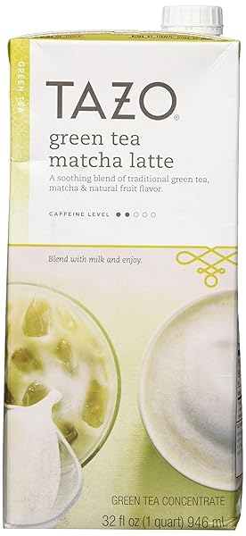 TAZO CONCENTRATE GREEN TEA, LATTE, 32 OUNCE