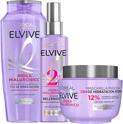 Elvive Hyaluron Mascarilla 300Ch250+Serum, Herkunftsland ‏ : ‎ Spanien