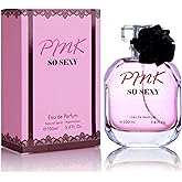 Pink So Sexy for Women Eau De Parfum - Floral Fruity Fragrance with Sugary Sweet Scent - Bergamot, Apple & Whipped Cream - Fresh, Sweet & Creamy - Luxurious Aroma in 100ml Bottle - Paraben Free