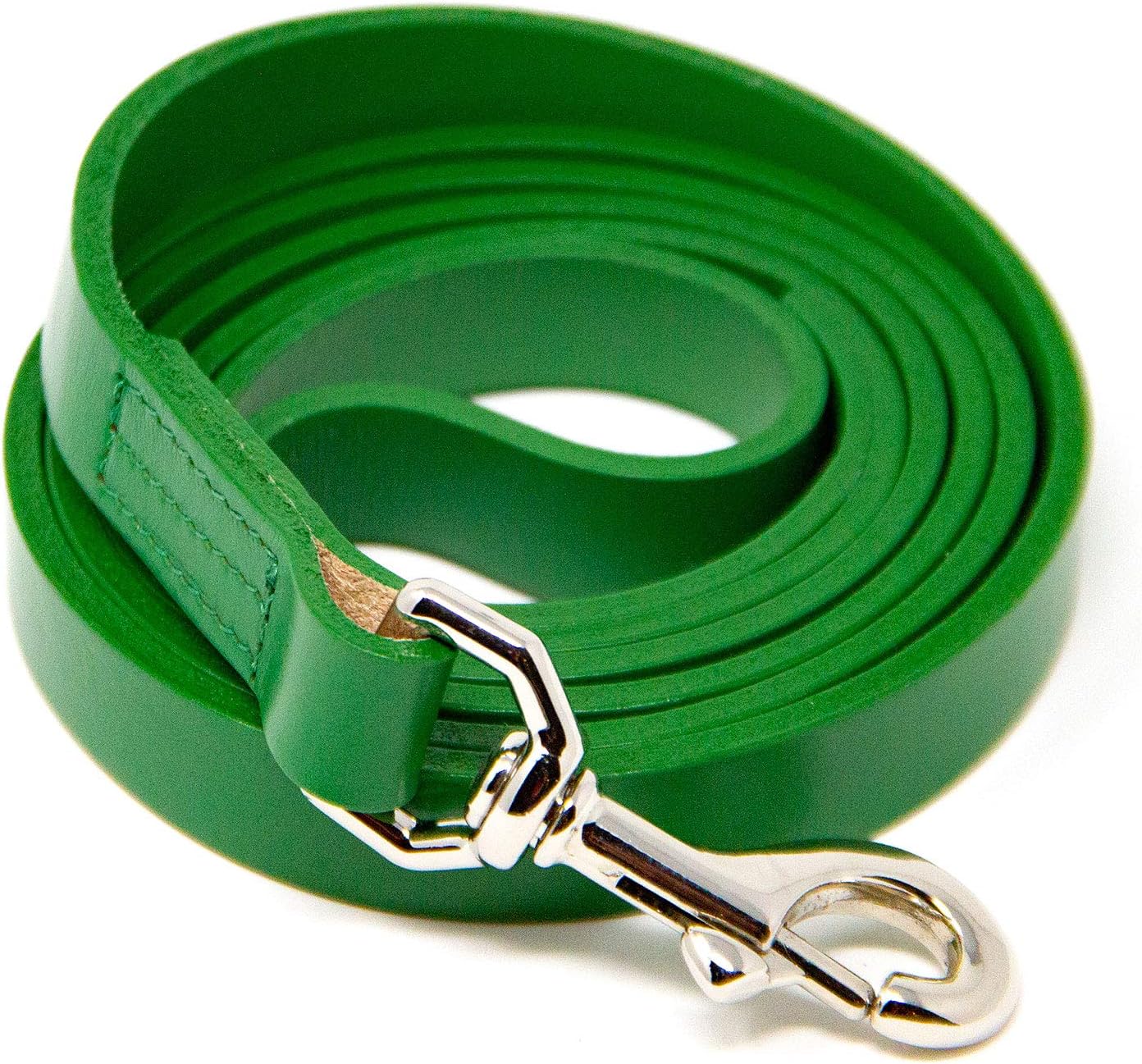 logical leather dog leash