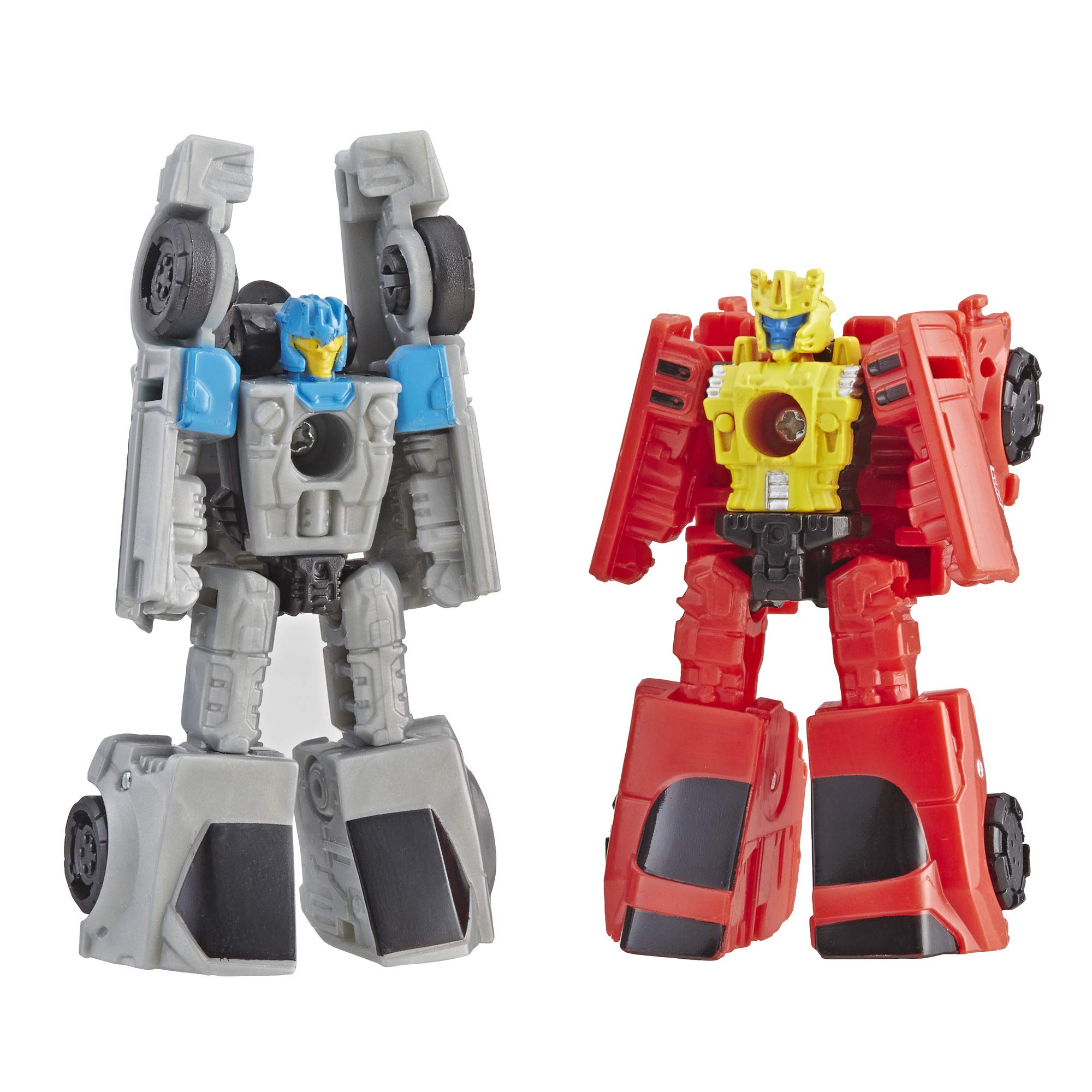 Transformers Generations War for Cybertron: Siege Micromaster Wfc-S4 Autobot Race Car Patrol, paquete de 2 figuras de acción de juguete