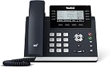 Yealink SIP T43U IP Phone PoE 3.7 in LCD Optima HD 12 SIP Accounts Black