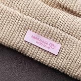 Ctzrzyt 120 Personalized Sewing Labels Heart Pattern 5x1.5cm - Multi Color view 6