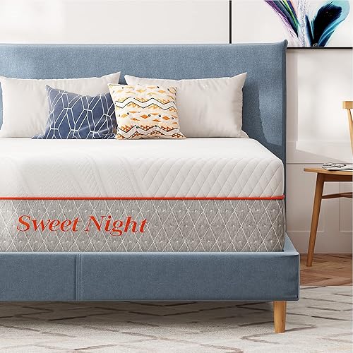 Sweetnight King Size Mattress, 14 Inch King Memory Foam Mattress