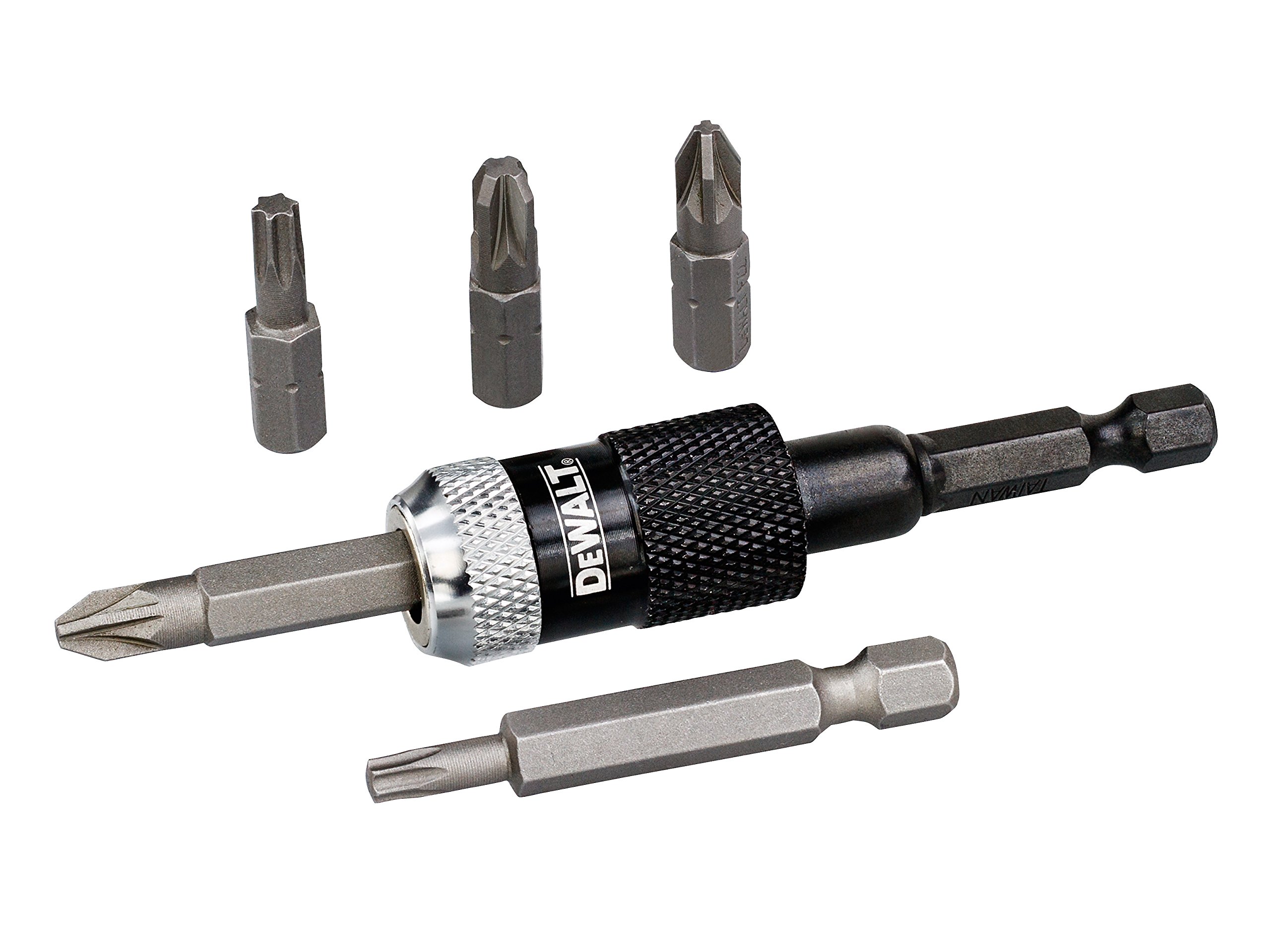 DeWalt DEWDT71514QZ Extreme Impact Ready Rapid Load Screwdriving Set, Yellow, Set of 6 Piece