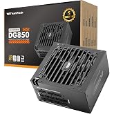 darkFlash DG850 850W 80 Plus Gold ATX 3.1 PCIe 5.1 PC Power Supply, Black | Fully modular PSU, native 12V-2x6 up to 600W cable, RTX 50/40 ready, compact 140mm ATX body, quiet HDB fan, 5-year warranty