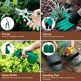 YAUNGEL Gardening Tools Set with Tote Bag 10 Pieces Garden Kit view 4