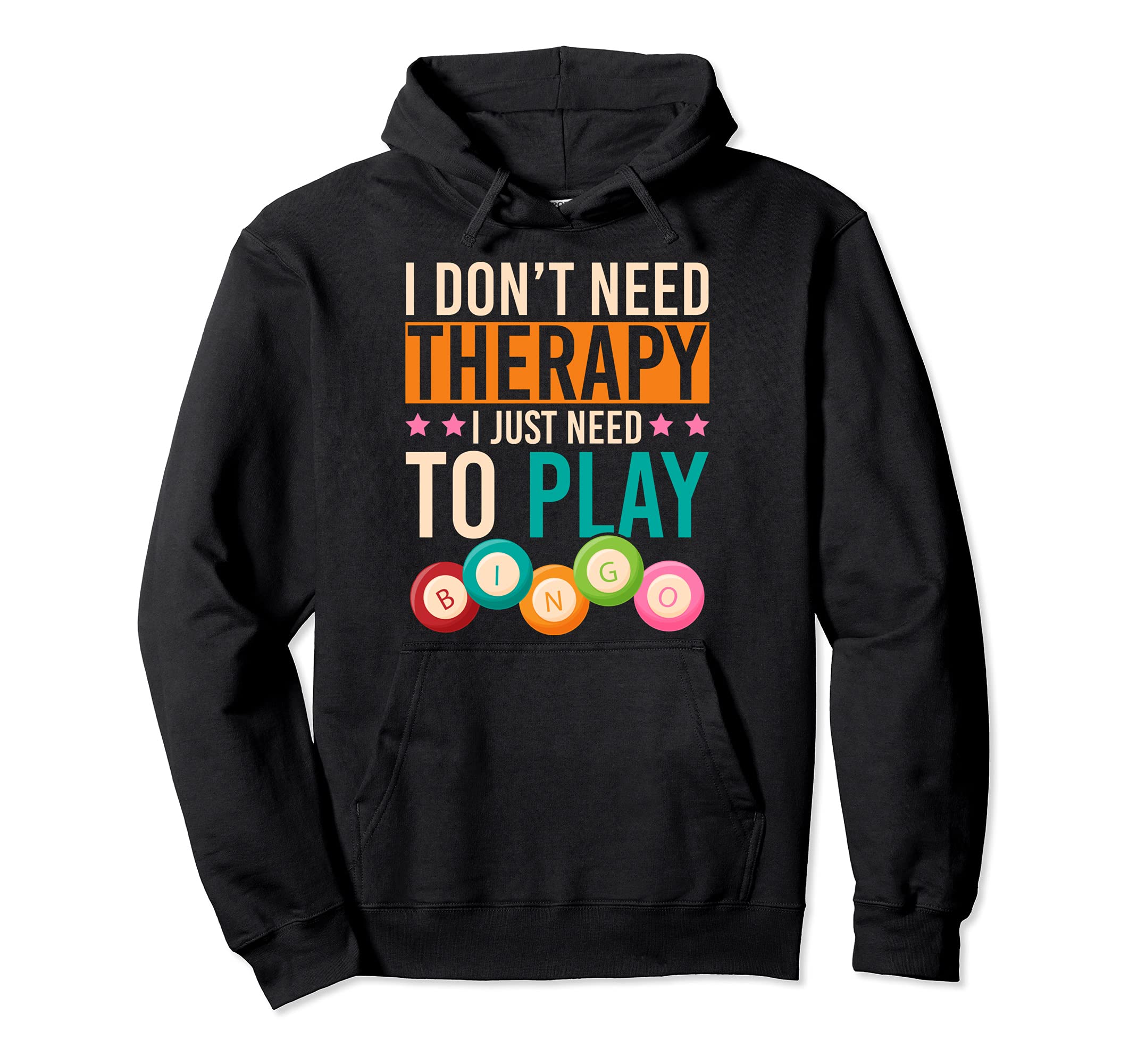 Funny Bingo Player Gift Lottery Gambling Lotto Winner Bingo Pullover Hoodie