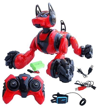 red robot dog