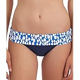 Splendid - Coastal Banded Bikini Bottom Blue