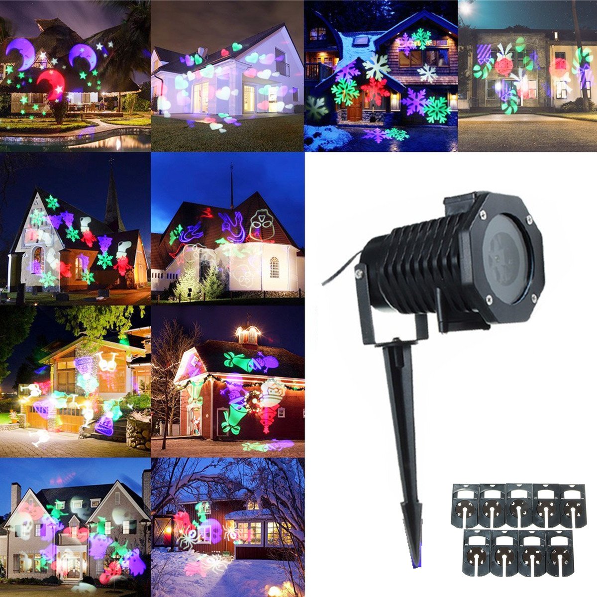 deco noel exterieur lampadaire