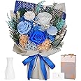 Preserved Flowers Bouquet - Forever Flowers for Delivery, Real Eternal Roses Bouquet for Mothers, Mom, Wife Anniversary Birth