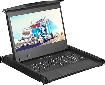Amazon Com Rackmount Monitor 1u Lcd Drawer 17 3 Lcd 15 7