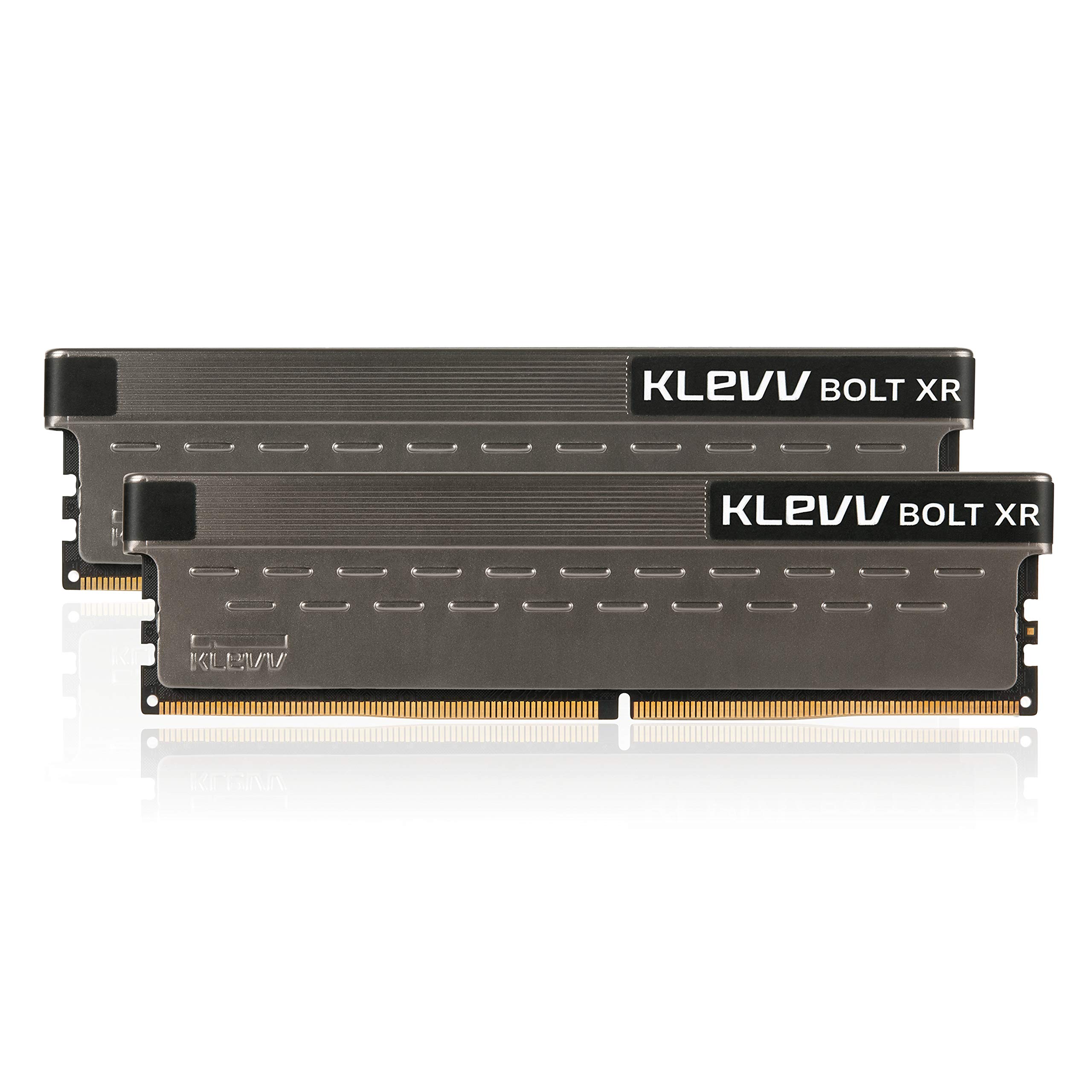 KLEVV BOLT XR DDR4 16GB (2x 8GB) 4000MHZ CL19 Gaming Memory RAM kit XMP 2.0 Non-RGB High Performance Overclocking 19-25-25-45