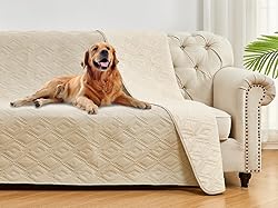 LPMOERA Waterproof Reversible Couch Cover Sofa