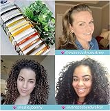 Lonnalee 2PC Curly Hair Headbands Fashion Hoop Invisible Hairstyle Blending view 4