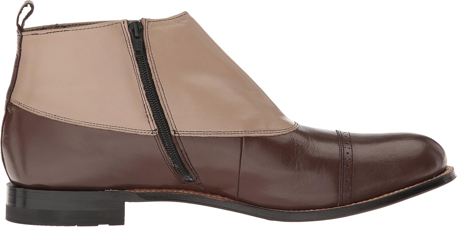  | Stacy Adams Men's Madison Cap-Toe Spat Boot | Boots
