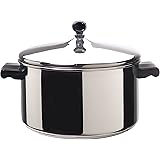 Farberware Classic Stainless Steel 6-Quart Stockpot with Lid, Stainless Steel Pot with Lid, Silver
