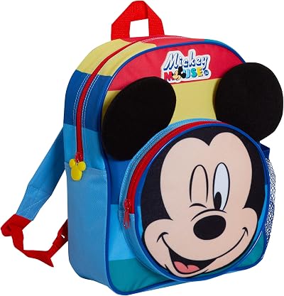 Disney Mickey Mouse 3D Backpack Kids Bag Nursery School Rucksack