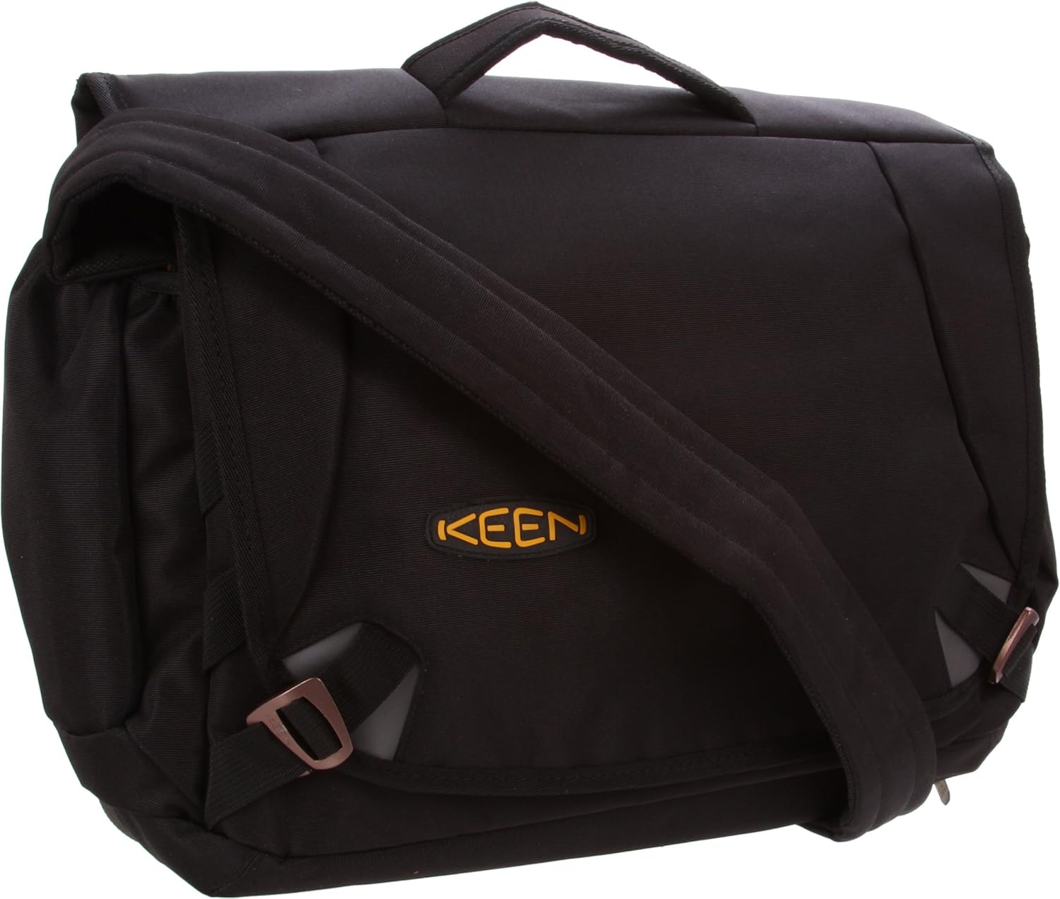 Keen Harrison Check PointFriendly Messenger Bag, Black
