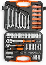 VonHaus 104-Piece Socket Set with Extension Bar Ratchet and Case view 9