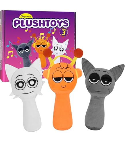 Sprunki Plush Toys For Kids, Incredibox Sprunki Birthday Decoration