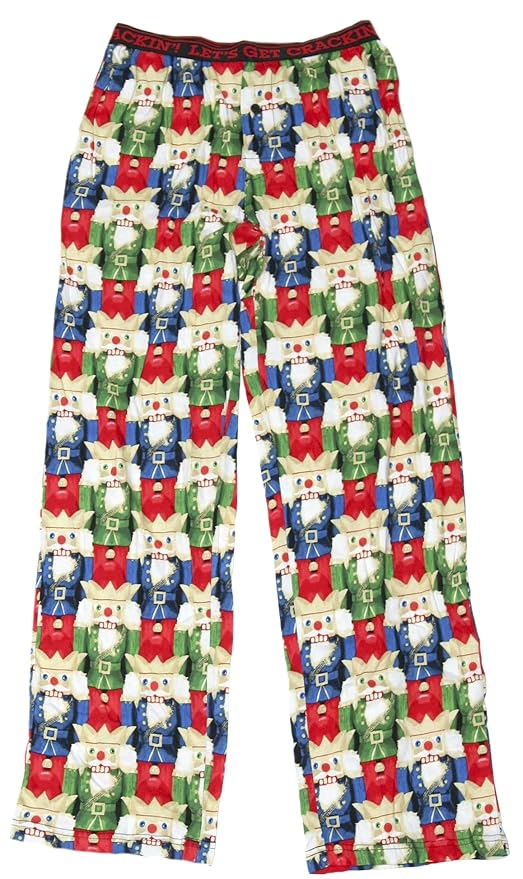 Joe Boxer Mens Christmas Nutcracker Pajama Lounge Pants Multicolor