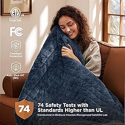 Bedsure Electric Blanket King Size - Dual Control