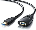 CSL - 5m (metres) USB 3.0 active repeater / extension cable with signal amplification - signal amplifier / repeater USB 3.0 (super speed) | black