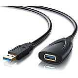 CSL - Cable repetidor/de extensi&oacute;n 5 m (metros) USB 3.0 activo con amplificaci&oacute;n de se&ntilde;al - amplificador de se&ntilde;al/repetidor | USB 3.0 (Super Speed) | negro