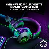 Razer Kraken V3 HyperSense Wired USB Gaming Headset Black view 5