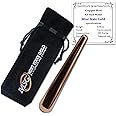 4.5" Tapered Copper Rod - 99.9% Pure Solid - Massage Wand with Certificate of Authenticity and Velvet Jewelry Bag by Mint State Gold