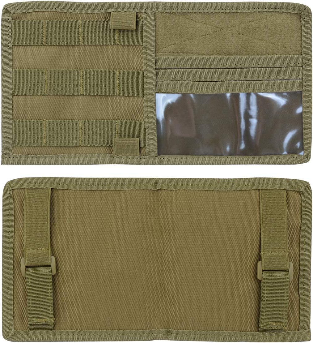 ROARING FIRE MOLLE Car Sun Visor Organizer - Tactical Panel for Trucks, SUV & Police Vehicles | Compatible with Pouches & Storage Accessories