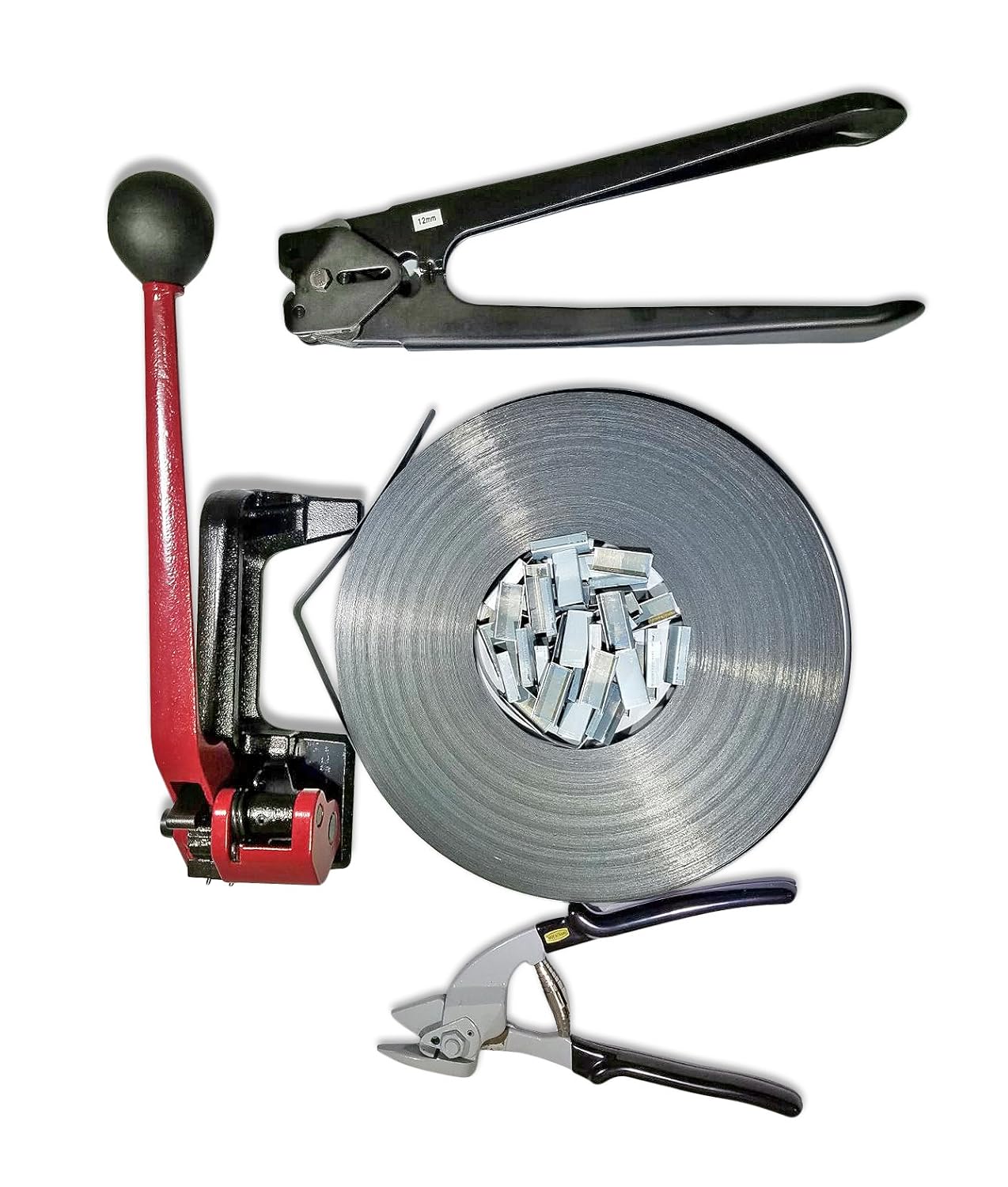 Packstrap USA Steel Strapping Kit 1/2" Industrial & Scientific