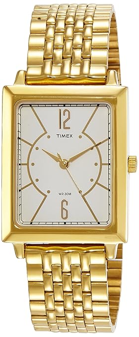 Analog Silver Dial Mens Watch-TW0TG6405